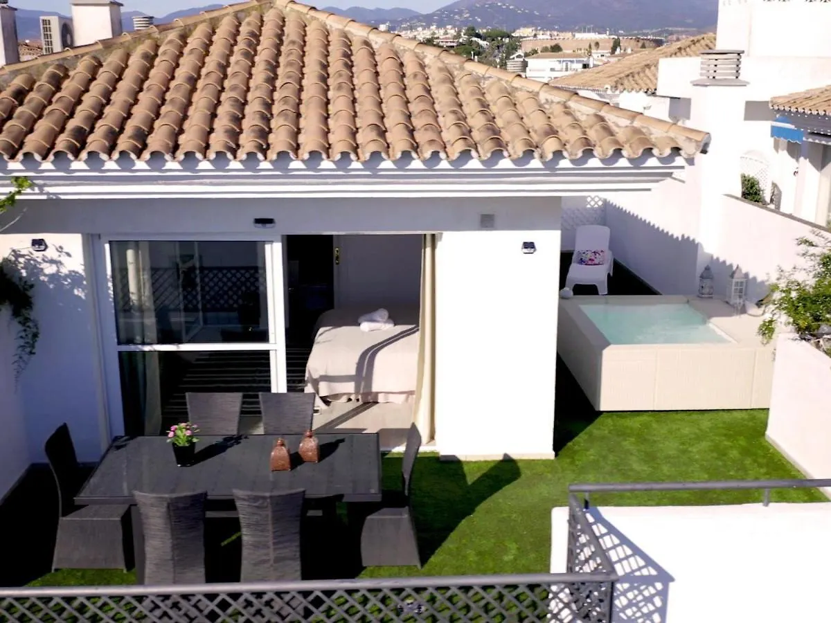 Vacation Marbella: Romantic Duplex Penthouse near Marina Apartment