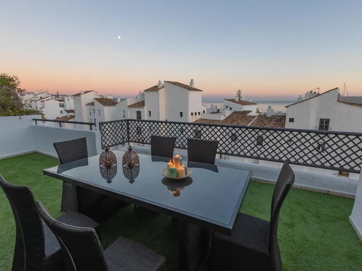 Апартаменты Vacation Marbella I Terrazas De Banus, Romantic, Jacuzzi, Pet-Friendly, Cosy Duplex Penthouse, 2Min Walk To Marina