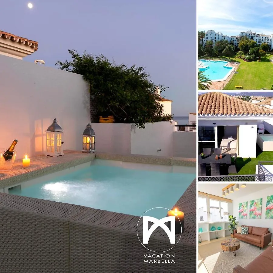 Апартаменты Vacation Marbella I Terrazas De Banus, Romantic, Jacuzzi, Pet-Friendly, Cosy Duplex Penthouse, 2Min Walk To Marina